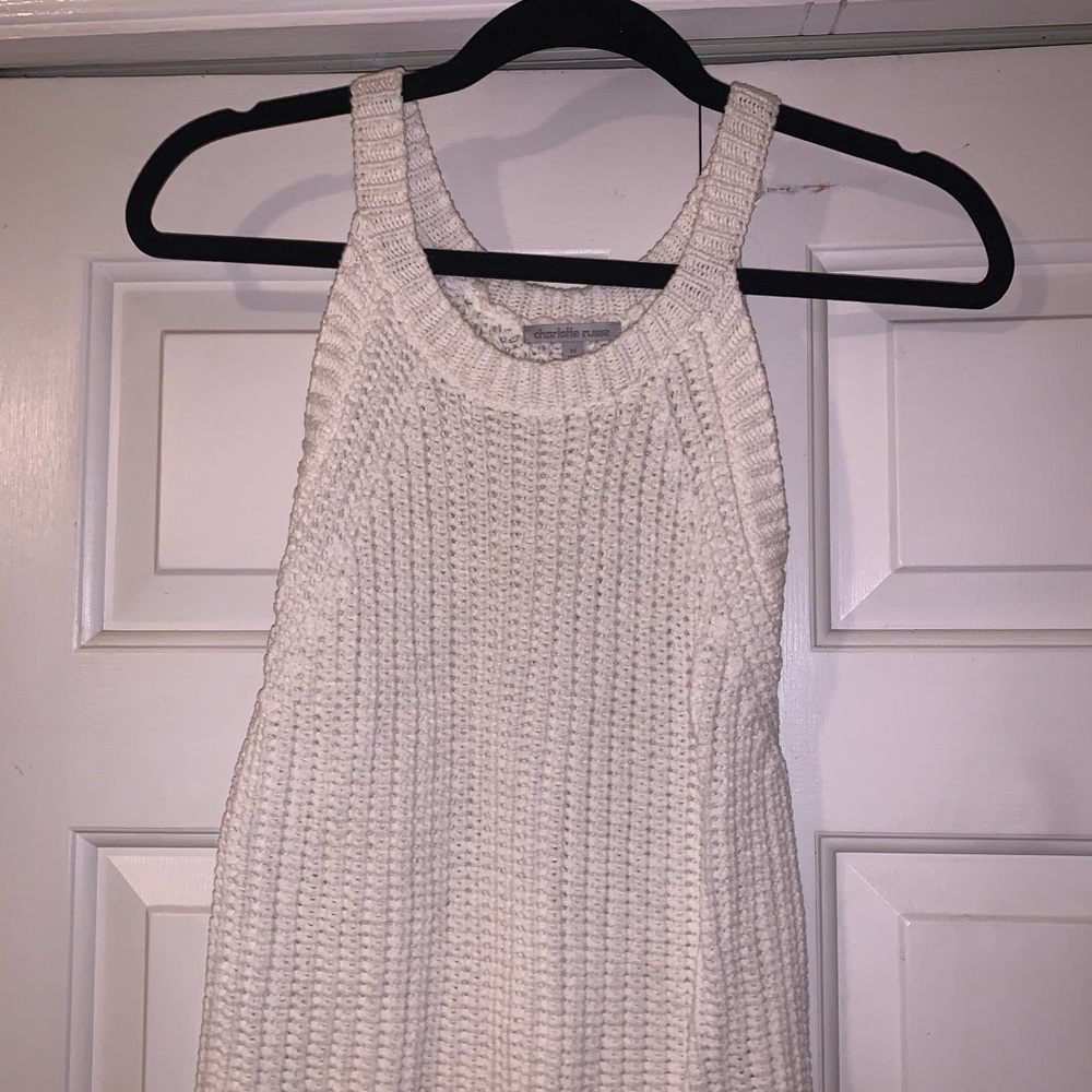 Sweater Halter Top